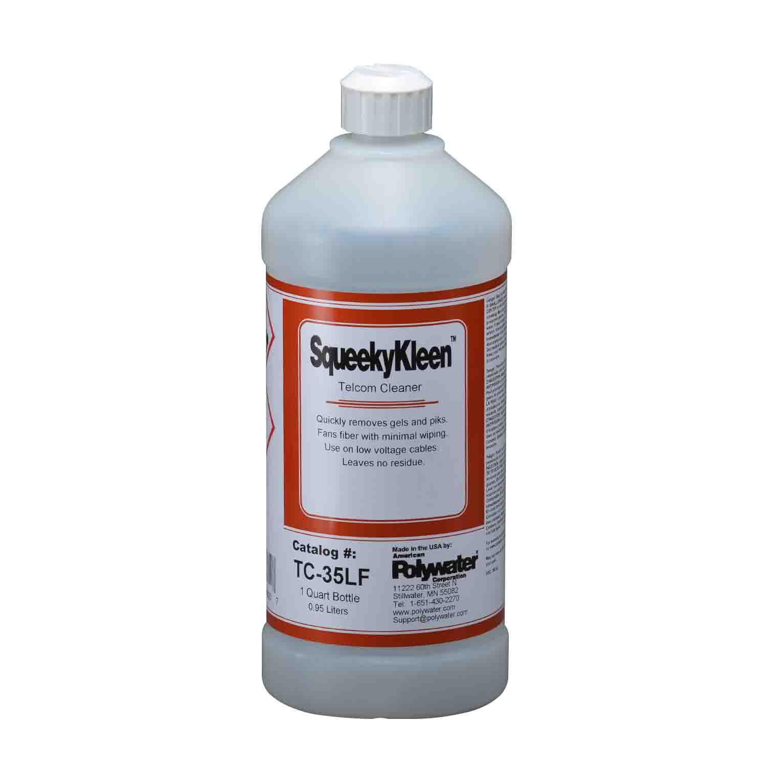 960323                         AMPOLY TC-35LF SQUEEKY KLEEN 1 QUART BOTTLE