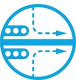 A small illustrated graphic representing tension and buckling of cables under pressure
