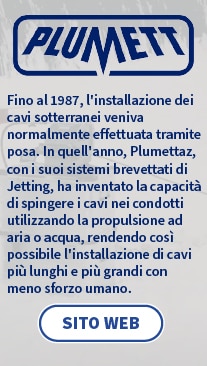 Una breve biografia di Plummet e un pulsante che collega al loro sito web